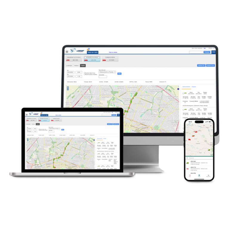 sistema de rastreamento veicular multidispositivo