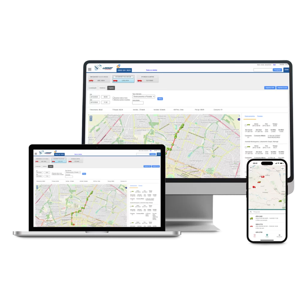 sistema de rastreamento veicular para empresas da Logsat rastreadores