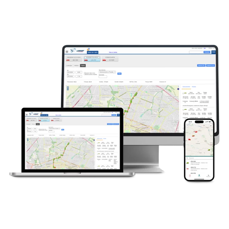 sistema de rastreamento veicular multidispositivo